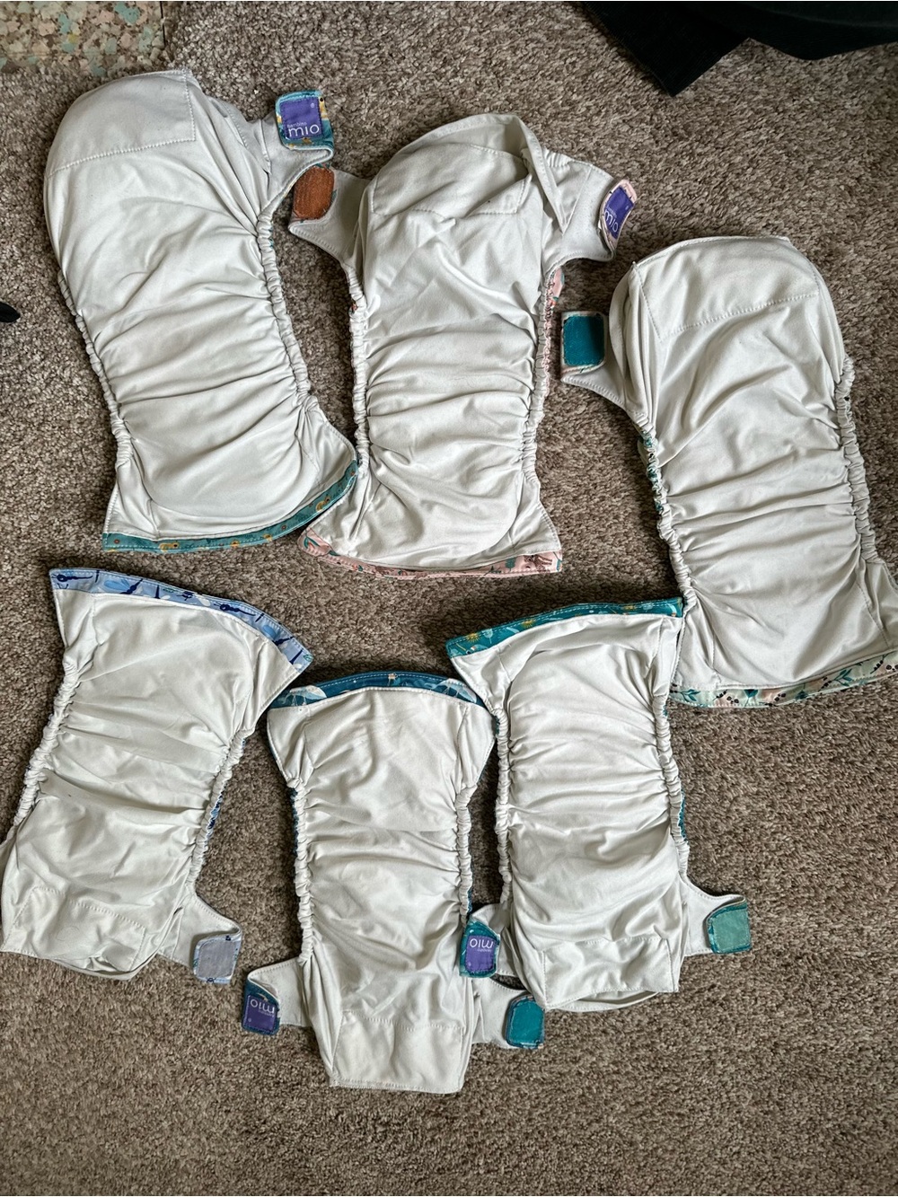 Bambino Mio Reusable All in One Diapers - Assorted Prints - Picture 2 of 4